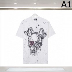 2024SS スマートな印象 DSQUARED2 ディースクエアード 半袖Tシャツ