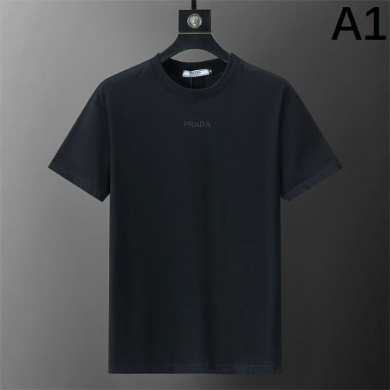 2024SS 今っぽいスタイルに決まる PRADA プラダ 半袖Tシャツ