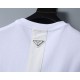 2024SS 今っぽいスタイルに決まる PRADA プラダ 半袖Tシャツ