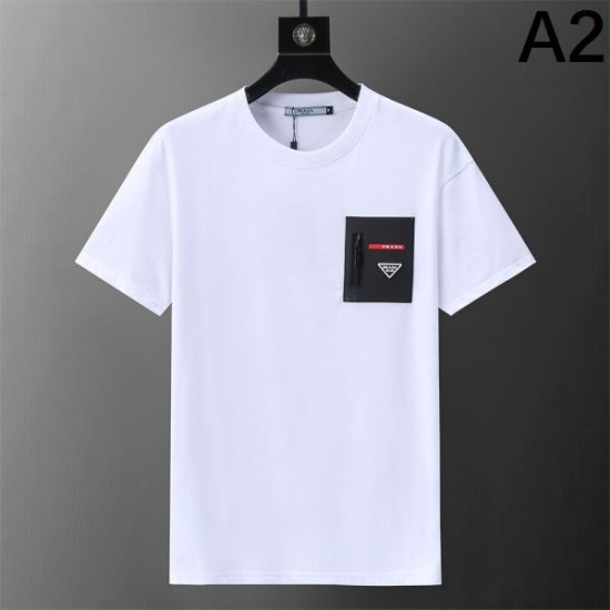 2024SS 存在感ばっちりなアイテム PRADA プラダ 半袖Tシャツ 2024SS 存在感ばっちりなアイテム PRADA プラダ 半袖Tシャツ