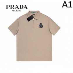 2024SS 自分らしいスタイリング PRADA プラダ 半袖Tシャツ