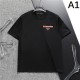 2024SS 定番のストリートスタイル PRADA プラダ 半袖Tシャツ 2024SS 定番のストリートスタイル PRADA プラダ 半袖Tシャツ