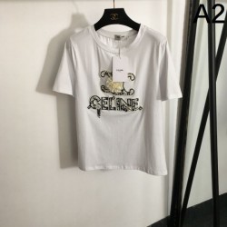 2024SS 半袖Tシャツ CELINE セリーヌ 現地価格お得な春夏新作