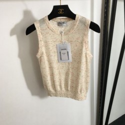 2024SS ニットベスト CHANEL シャネル 見逃せない注目夏季精品