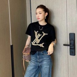 2024SS 半袖Tシャツ LOUIS VUITTON ルイヴィトン 最新で一目惚れ