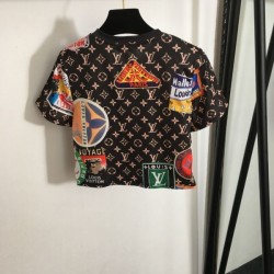 2024SS 半袖Tシャツ LOUIS VUITTON ルイヴィトン 長時間持続可能