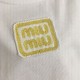 2024SS 半袖Tシャツ MIU MIU ミュウミュウ 定番人気商品 2024SS 半袖Tシャツ MIU MIU ミュウミュウ 定番人気商品