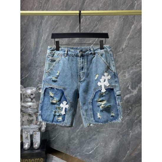 2024SS 素敵なコーデは大注目 CHROME HEARTS クロムハーツ デニムパンツ 2024SS 素敵なコーデは大注目 CHROME HEARTS クロムハーツ デニムパンツ