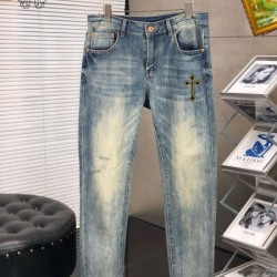 2024SS 春夏新人気ブランド CHROME HEARTS クロムハーツ ジーパン