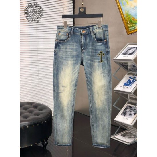 2024SS 春夏新人気ブランド CHROME HEARTS クロムハーツ ジーパン 2024SS 春夏新人気ブランド CHROME HEARTS クロムハーツ ジーパン