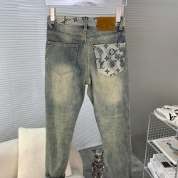 2024SS 人気☆夏にお勧め LOUIS VUITTON ルイヴィトン ジーパン