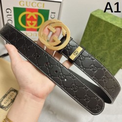 GUCCI グッチ 周りに差をつけるかっこいい1枚 2024SS ベルト