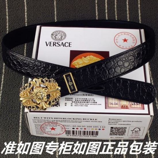 VERSACE ヴェルサーチェ ビンテージ感のある 2024SS ベルト VERSACE ヴェルサーチェ ビンテージ感のある 2024SS ベルト