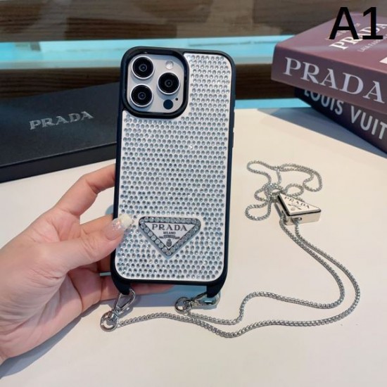 PRADA プラダ 2024SS 見逃せない注目夏季精品 iphone携帯ケース PRADA プラダ 2024SS 見逃せない注目夏季精品 iphone携帯ケース