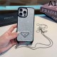 PRADA プラダ 2024SS 見逃せない注目夏季精品 iphone携帯ケース PRADA プラダ 2024SS 見逃せない注目夏季精品 iphone携帯ケース