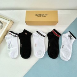 2024SS 靴下 BURBERRY バーバリー 定番人気薄手柔らか