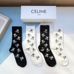 2024SS 靴下 CELINE セリーヌ 夏季新作に狙うファン殺到