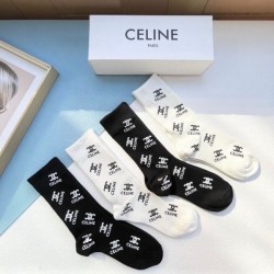 2024SS 靴下 CELINE セリーヌ 夏季新作に狙うファン殺到