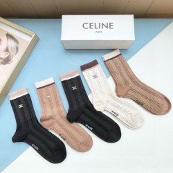 2024SS 靴下 CELINE セリーヌ 愛用者多数になる夏季新作