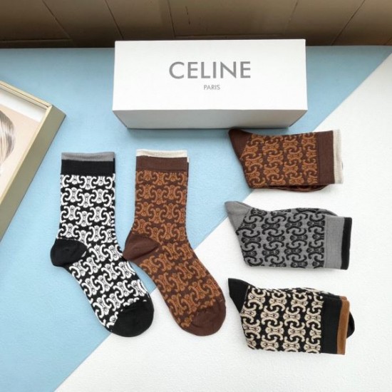 2024SS 靴下 CELINE セリーヌ 今季爆発的な人気定番商品 2024SS 靴下 CELINE セリーヌ 今季爆発的な人気定番商品