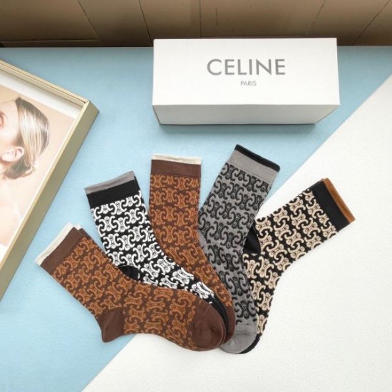 2024SS 靴下 CELINE セリーヌ 今季爆発的な人気定番商品 2024SS 靴下 CELINE セリーヌ 今季爆発的な人気定番商品