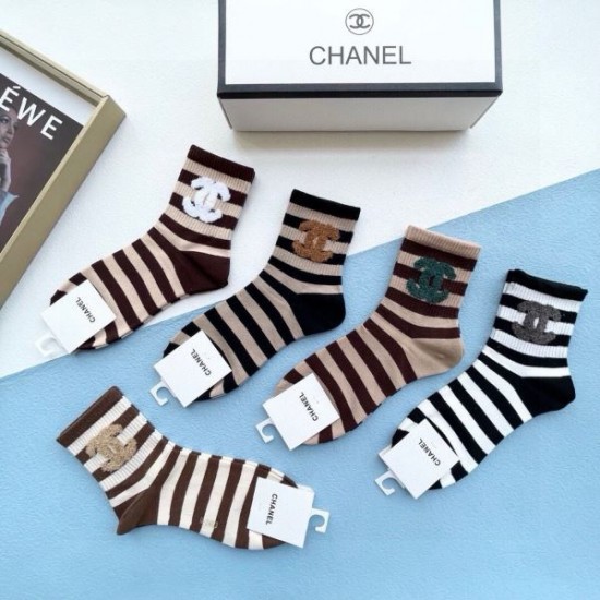 2024SS 靴下 CHANEL シャネル 今年売れた人気のスタイル