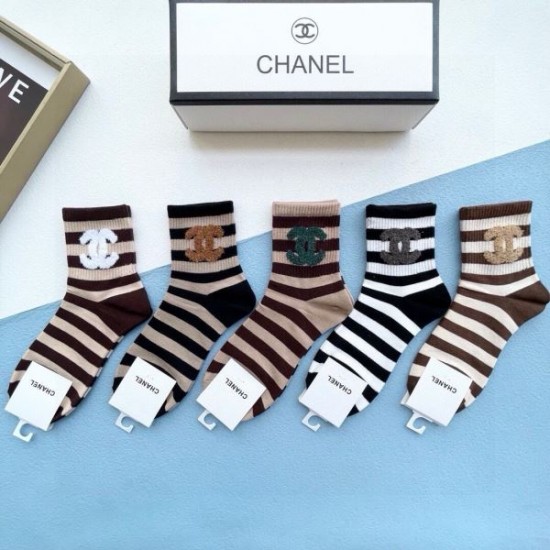 2024SS 靴下 CHANEL シャネル 今年売れた人気のスタイル
