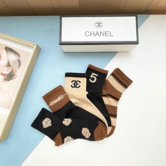 2024SS 靴下 CHANEL シャネル 今シーズンも人気ブランド