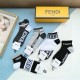 2024SS 靴下 FENDI フェンデイ セレブや芸能人からも愛用 2024SS 靴下 FENDI フェンデイ セレブや芸能人からも愛用