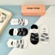 2024SS 靴下 MIU MIU ミュウミュウ 春夏の定番新品