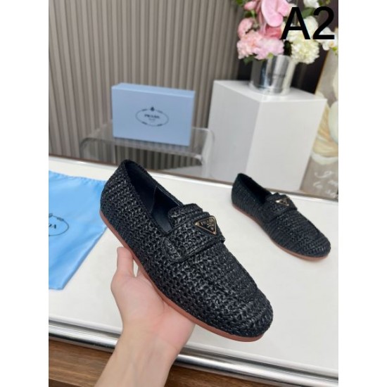 2024SS 旬デザイン PRADA プラダ レディース用 カジュアルシューズ 