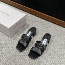2024SS 愛用ブランド JIMMY CHOO ジミーチュウ レディースサンダル