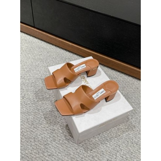 2024SS 愛用ブランド JIMMY CHOO ジミーチュウ レディースサンダル
