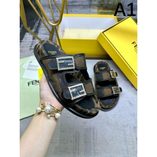 2024SS 夏らしく爽やかな印象 FENDI フェンデイ レディースサンダル 2024SS 夏らしく爽やかな印象 FENDI フェンデイ レディースサンダル