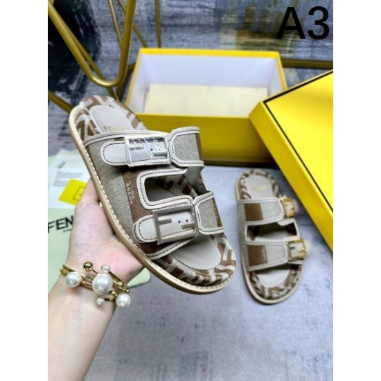 2024SS 夏らしく爽やかな印象 FENDI フェンデイ レディースサンダル 2024SS 夏らしく爽やかな印象 FENDI フェンデイ レディースサンダル