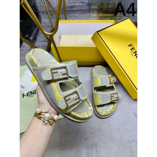 2024SS 夏らしく爽やかな印象 FENDI フェンデイ レディースサンダル 2024SS 夏らしく爽やかな印象 FENDI フェンデイ レディースサンダル