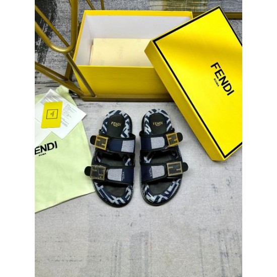 2024SS 夏らしく爽やかな印象 FENDI フェンデイ レディースサンダル 2024SS 夏らしく爽やかな印象 FENDI フェンデイ レディースサンダル