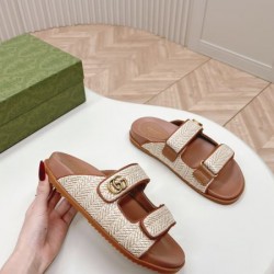 2024SS 品薄状態になる夏季新作 GUCCI グッチ レディースサンダル