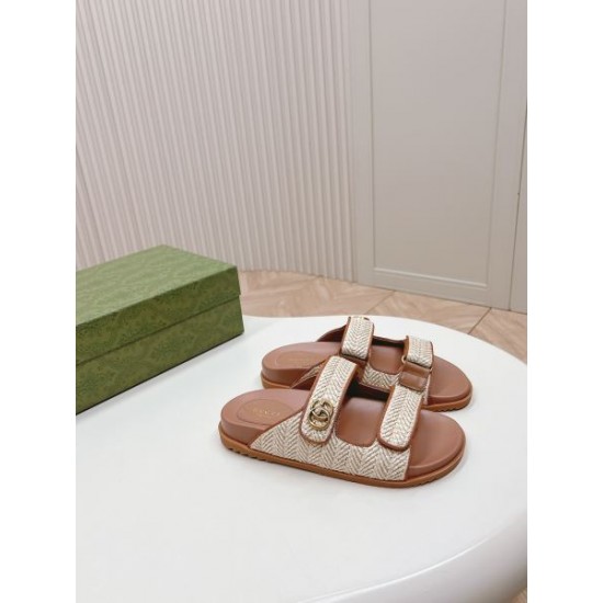 2024SS 品薄状態になる夏季新作 GUCCI グッチ レディースサンダル 2024SS 品薄状態になる夏季新作 GUCCI グッチ レディースサンダル