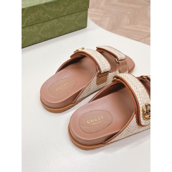 2024SS 品薄状態になる夏季新作 GUCCI グッチ レディースサンダル 2024SS 品薄状態になる夏季新作 GUCCI グッチ レディースサンダル