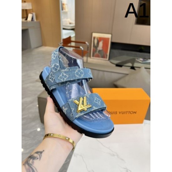 2024SS 現地価格sale LOUIS VUITTON ルイヴィトン レディースサンダル 2024SS 現地価格sale LOUIS VUITTON ルイヴィトン レディースサンダル