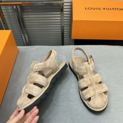 2024SS 限定デザイン LOUIS VUITTON ルイヴィトン レディースサンダル