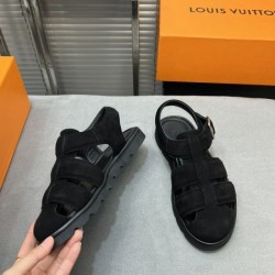 2024SS 限定デザイン LOUIS VUITTON ルイヴィトン レディースサンダル