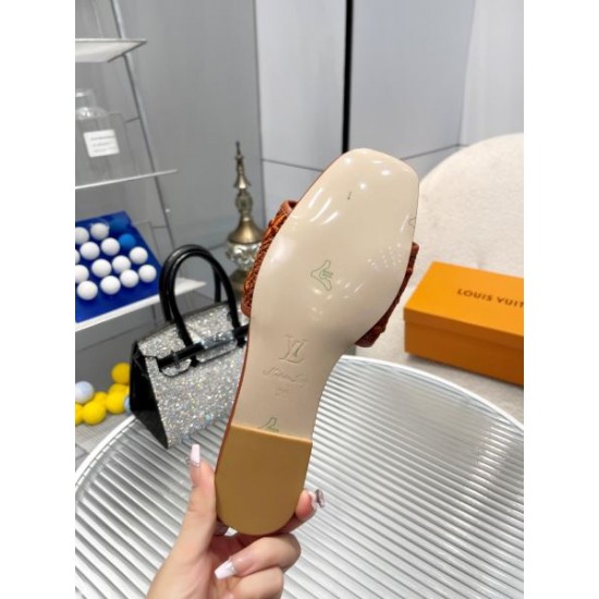 2024SS 流行の最前線 LOUIS VUITTON ルイヴィトン レディースサンダル 2024SS 流行の最前線 LOUIS VUITTON ルイヴィトン レディースサンダル