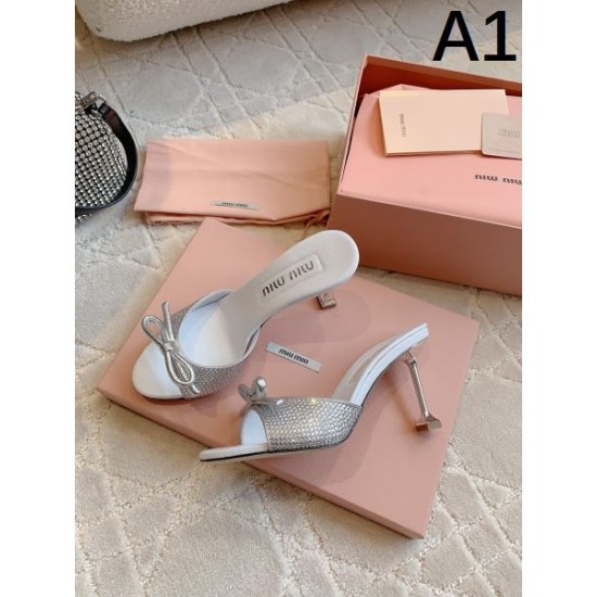 2024SS 最前線新作 MIU MIU ミュウミュウ レディースサンダル 2024SS 最前線新作 MIU MIU ミュウミュウ レディースサンダル