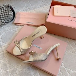 2024SS 最前線新作 MIU MIU ミュウミュウ レディースサンダル