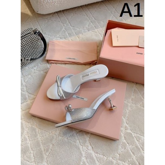 2024SS 最新大人気 MIU MIU ミュウミュウ レディースサンダル 2024SS 最新大人気 MIU MIU ミュウミュウ レディースサンダル
