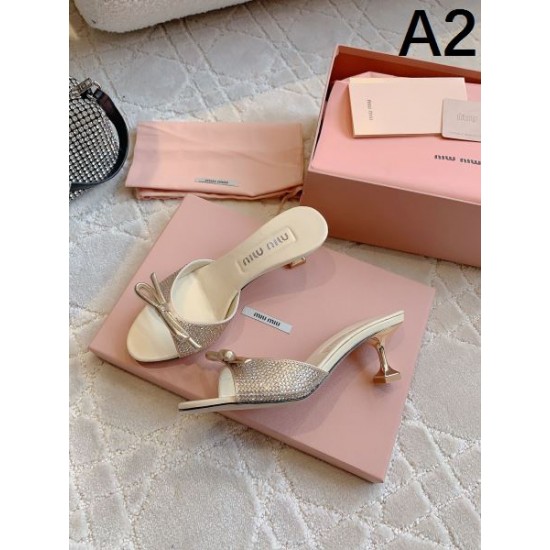 2024SS 最新大人気 MIU MIU ミュウミュウ レディースサンダル 2024SS 最新大人気 MIU MIU ミュウミュウ レディースサンダル
