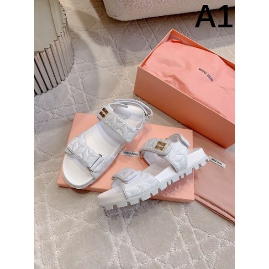 2024SS 最安値挑戦! MIU MIU ミュウミュウ レディースサンダル 2024SS 最安値挑戦! MIU MIU ミュウミュウ レディースサンダル