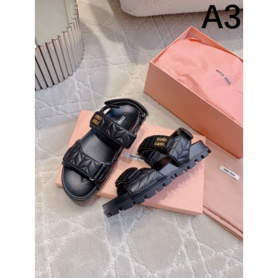 2024SS 最安値挑戦! MIU MIU ミュウミュウ レディースサンダル 2024SS 最安値挑戦! MIU MIU ミュウミュウ レディースサンダル